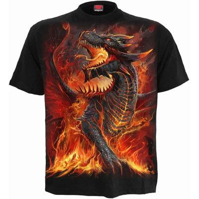 Gothic T-paita Spiral Direct Draconis - Lyhythihainen Gothic T-paita Spiral Direct Draconis - Lyhythihainen