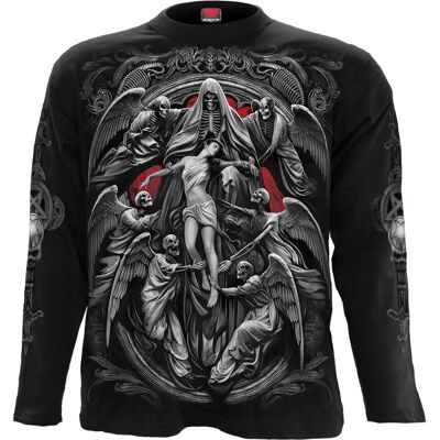 Spiral Reaper's Door Langarm Gothic T-Shirt - Herren Spiral Reaper's Door Langarm Gothic T-Shirt - Herren