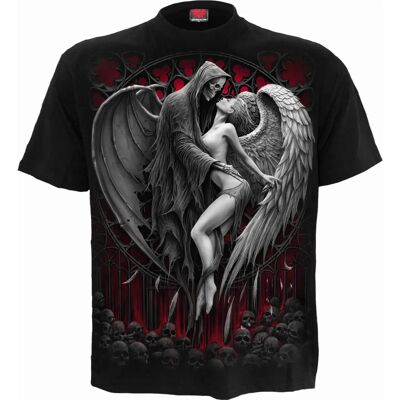 Forbidden Spiral Short Sleeve Gothic T-Shirt - Men Forbidden Spiral Short Sleeve Gothic T-Shirt - Men