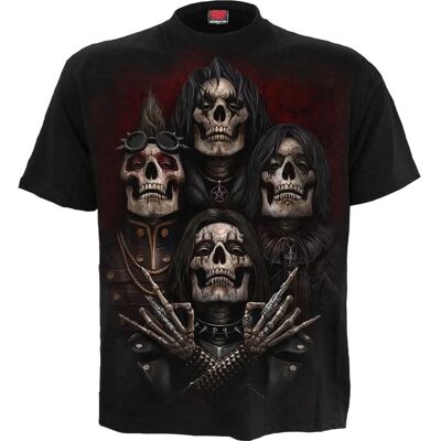 T-Shirt Gothique Noir FACES OF GOTH de Spiral Direct - Publicité T-Shirt Gothique Noir FACES OF GOTH de Spiral Direct - Publicité