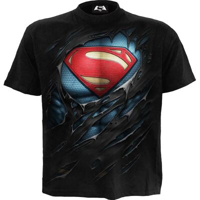 T-shirt Superman Ripped - Styl Rozdarcia T-shirt Superman Ripped - Styl Rozdarcia