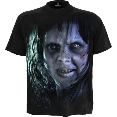 Spiral Direct Regan Black Horror T-Shirt - Horror Spiral Direct Regan Black Horror T-Shirt - Horror