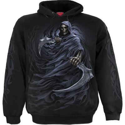 Sweat à capuche Spiral Direct Double Death - Gothique Noir L - Publicité Sweat à capuche Spiral Direct Double Death - Gothique Noir L - Publicité