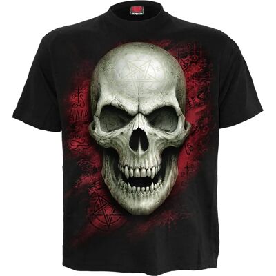 Spiral Direct Gothic GOTHIC RUNES - Glow In The Dark T-Shirt Black - Skull Mystical Witchcraft Small Spiral Direct Gothic GOTHIC RUNES - Glow In The Dark T-Shirt Black - Skull Mystical Witchcraft Small