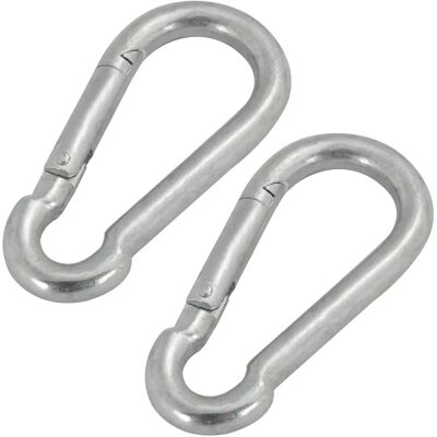 Mousqueton en acier TRIXES 100mm grand clip ressort - Extérieur - Publicité Mousqueton en acier TRIXES 100mm grand clip ressort - Extérieur - Publicité