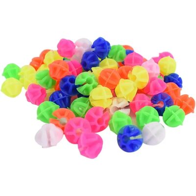 TRIXES - Perles de rayon - Multicolore - Pack de 72 - Publicité TRIXES - Perles de rayon - Multicolore - Pack de 72 - Publicité