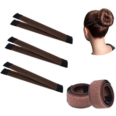 TRIXES Marque Outil de Coiffure de Chignon Pack de 3 - Accessoire Beauté - Publicité TRIXES Marque Outil de Coiffure de Chignon Pack de 3 - Accessoire Beauté - Publicité