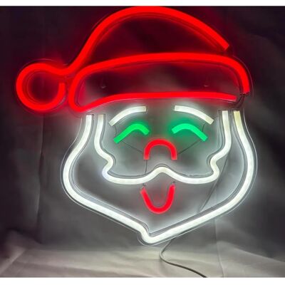 Trixes - Father Christmas Neon - LED - USB Powered - Neon Light Trixes - Father Christmas Neon - LED - USB Powered - Neon Light