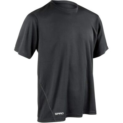Spiro Men's Quick-Dry Sports T-Shirt - Performance Top Spiro Men's Quick-Dry Sports T-Shirt - Performance Top