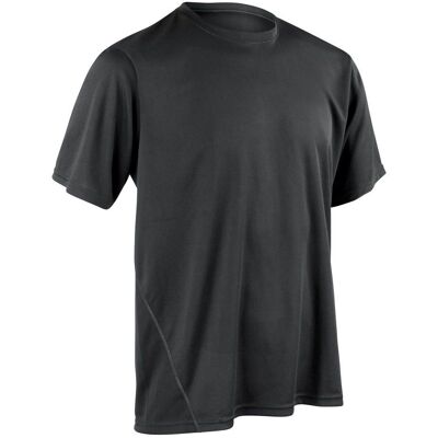 Spiro XL Black Quick-Dry Sports T-Shirt Spiro XL Black Quick-Dry Sports T-Shirt