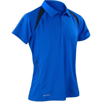 Spiro Royal/Navy Performance Polo Shirt 2XL - Polo Shirt Spiro Royal/Navy Performance Polo Shirt 2XL - Polo Shirt