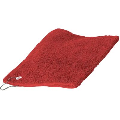 Towel City Luxury Range 550 GSM - Sports Golf Towel - Red Towel City Luxury Range 550 GSM - Sports Golf Towel - Red