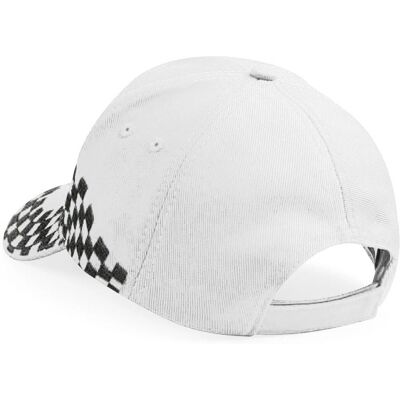 Casquette de Baseball Grand Prix Beechfield Rouge/multicolore/jaune - Casquette Casquette de Baseball Grand Prix Beechfield Rouge/multicolore/jaune - Casquette