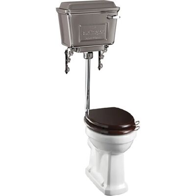 Burlington T71 Chrome Toilet - Low Level, Internal Flush Fittings Burlington T71 Chrome Toilet - Low Level, Internal Flush Fittings