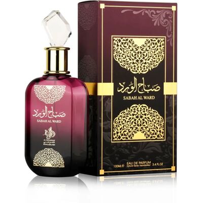 Al Wataniah Sabah Al Ward Eau de Parfum - 100 ml - Unisex - Blumig - Warm - Lang anhaltend Al Wataniah Sabah Al Ward Eau de Parfum - 100 ml - Unisex - Blumig - Warm - Lang anhaltend