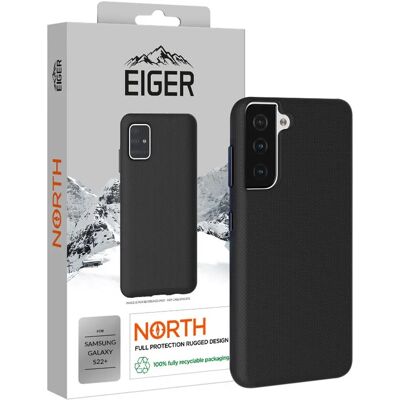 Eiger Black Galaxy S22 Plus Rigid Case - Mobile Phone Case Eiger Black Galaxy S22 Plus Rigid Case - Mobile Phone Case