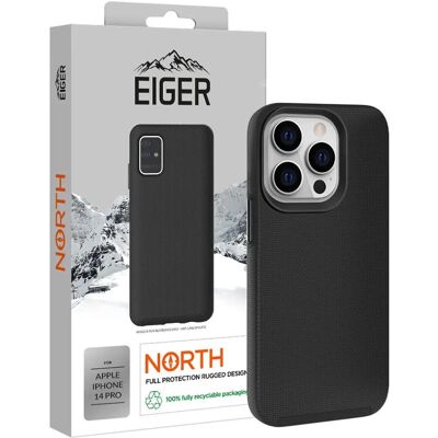 Eiger North - Rugged Phone Case for iPhone 14 Pro - Impact-Resistant Black Eiger North - Rugged Phone Case for iPhone 14 Pro - Impact-Resistant Black