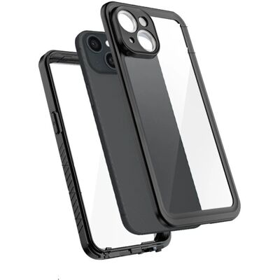 Eiger Black iPhone 14 Plus Case - Waterproof, Drop Proof - Phone Type Eiger Black iPhone 14 Plus Case - Waterproof, Drop Proof - Phone Type