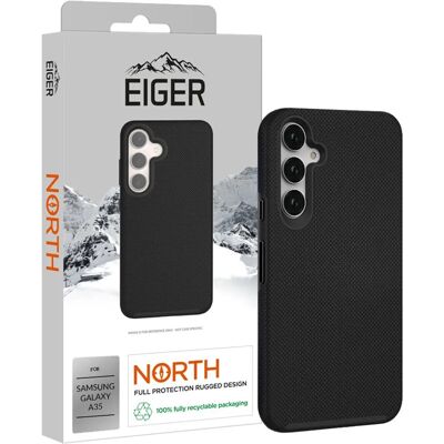 Eiger North Case Samsung A35 Black - Mobile Phone Cover Eiger North Case Samsung A35 Black - Mobile Phone Cover