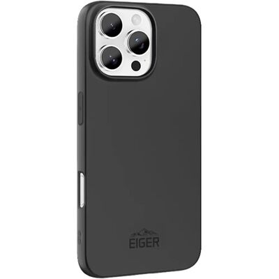 Coque téléphone noire Eiger EGCA00613 pour iPhone 16 Pro - Étui Smartphone Coque téléphone noire Eiger EGCA00613 pour iPhone 16 Pro - Étui Smartphone