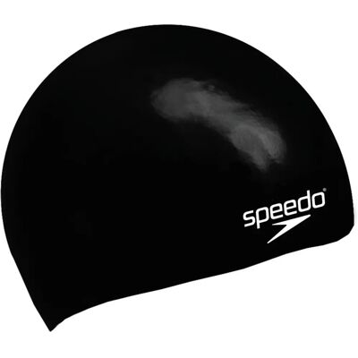 Speedo - Junior Plain Moulded Silicone - Noir - Publicité Speedo - Junior Plain Moulded Silicone - Noir - Publicité