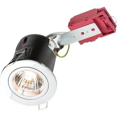 Knightsbridge - GU10 Fixed Fire-Rated Recessed Spotlight - Recessed spotlight Knightsbridge - GU10 Fixed Fire-Rated Recessed Spotlight - Recessed spotlight
