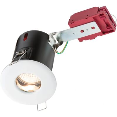 Knightsbridge Downlight - Fire Rated Shower White - IP65 GU10 Knightsbridge Downlight - Fire Rated Shower White - IP65 GU10