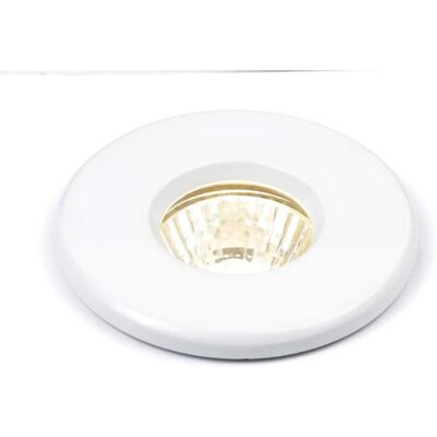 Knightsbridge White Recessed Bathroom Downlight - IP65 Knightsbridge White Recessed Bathroom Downlight - IP65