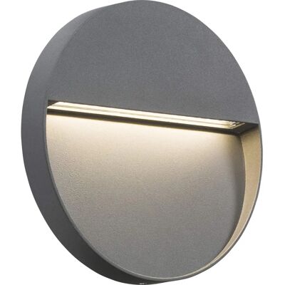 Knightsbridge Grey LED Wall/Guide Light - 230V, 4W - Indoor/Outdoor Knightsbridge Grey LED Wall/Guide Light - 230V, 4W - Indoor/Outdoor