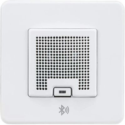 Knightsbridge Lighting Knightsbridge Screwless 3W RMS Bluetooth Speaker Outlet - Matt White Knightsbridge Lighting Knightsbridge Screwless 3W RMS Bluetooth Speaker Outlet - Matt White