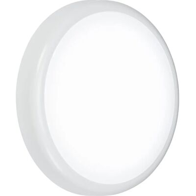Knightsbridge LED Bulkhead Light - CCT Adjustable, Emergency, Sensor - IP65 - 14W Knightsbridge LED Bulkhead Light - CCT Adjustable, Emergency, Sensor - IP65 - 14W