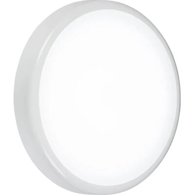 Knightsbridge Adjustable LED Bulkhead - 20W, Sensor, IP65 Knightsbridge Adjustable LED Bulkhead - 20W, Sensor, IP65