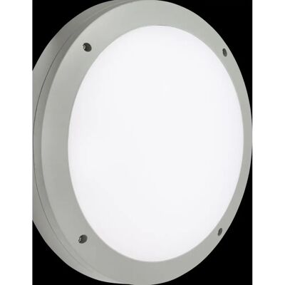Knightsbridge LED Round Bulkhead Light - IP65, CCT, Emergency, Microwave Sensor Knightsbridge LED Round Bulkhead Light - IP65, CCT, Emergency, Microwave Sensor