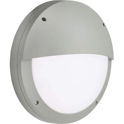 Knightsbridge Grey LED Bulkhead Light - 18W, CCT, Emergency, Microwave Sensor - IP65 Knightsbridge Grey LED Bulkhead Light - 18W, CCT, Emergency, Microwave Sensor - IP65