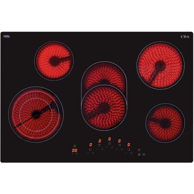 CDA HC7621FR - Black - Cooktop CDA HC7621FR - Black - Cooktop