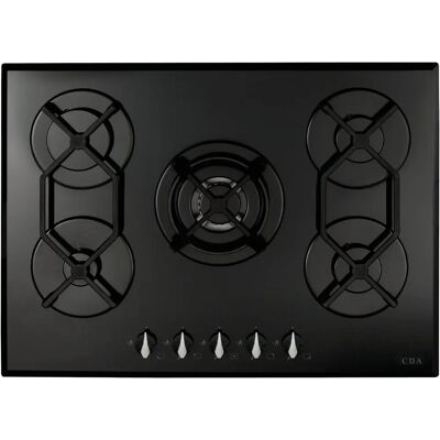 CDA HVG721BL - Black - Gas Hob CDA HVG721BL - Black - Gas Hob