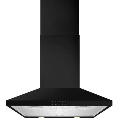 CDA ECH63BL - Black - Chimney Hood CDA ECH63BL - Black - Chimney Hood