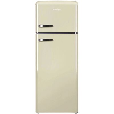 Amica FDR2213C Freestanding Retro Beige Fridge Freezer Amica FDR2213C Freestanding Retro Beige Fridge Freezer