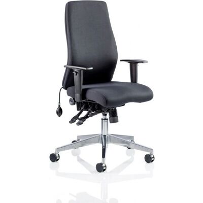 ONYX - Onyx - Black fabric - Office chair ONYX - Onyx - Black fabric - Office chair