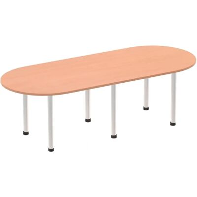 Impulse MI002651 Silver Office Desk - 1800/600 Rectangle Impulse MI002651 Silver Office Desk - 1800/600 Rectangle