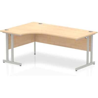 Impulse MI002003 - Silver Cable Managed Rectangular Office Desk Impulse MI002003 - Silver Cable Managed Rectangular Office Desk