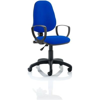 Eclipse Blue Adjustable Office Chair - office chair Eclipse Blue Adjustable Office Chair - office chair
