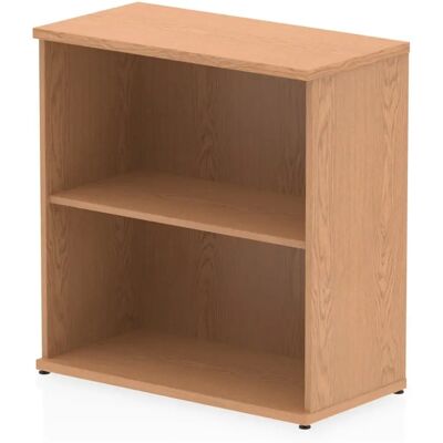 Impulse Oak Bookcase - 800mm, Adjustable Shelves - Office Furniture Impulse Oak Bookcase - 800mm, Adjustable Shelves - Office Furniture