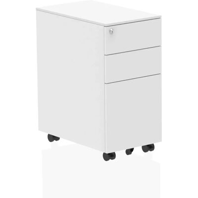 Impulse I000906 Steel White Filing Cabinet - Storage Impulse I000906 Steel White Filing Cabinet - Storage