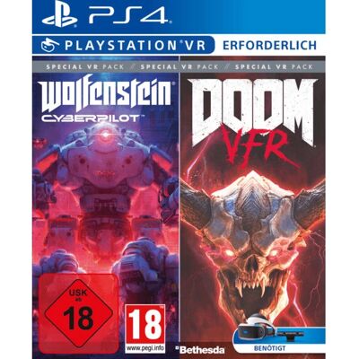 Doom - Wolfenstein Cyberpilot + VFR (Pack VR Spécial) (PS4) - Publicité Doom - Wolfenstein Cyberpilot + VFR (Pack VR Spécial) (PS4) - Publicité
