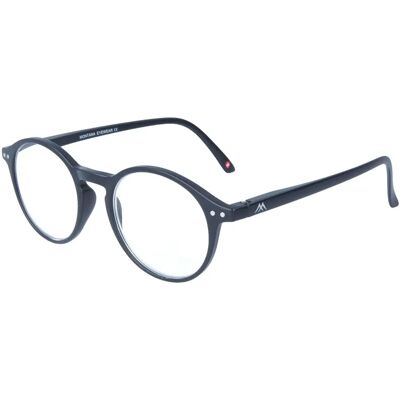 Montana MR65 Unisex Leesbril - Mat zwart - 3.00 Montana MR65 Unisex Leesbril - Mat zwart - 3.00