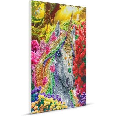 Craft Buddy Art Cristal Kit - Licorne - Kit de Broderie Diamants - Publicité Craft Buddy Art Cristal Kit - Licorne - Kit de Broderie Diamants - Publicité