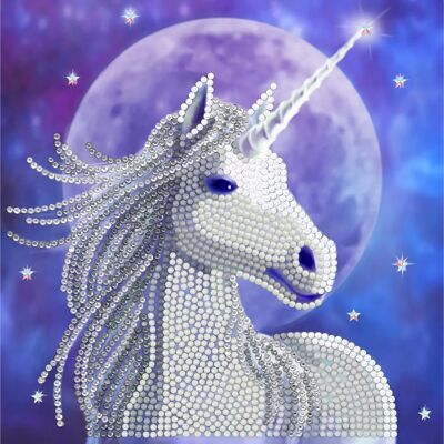 Kit Carte de Vœux Licorne Cosmique - Multicolore - 6x7' (18x18cm) - Publicité Kit Carte de Vœux Licorne Cosmique - Multicolore - 6x7' (18x18cm) - Publicité