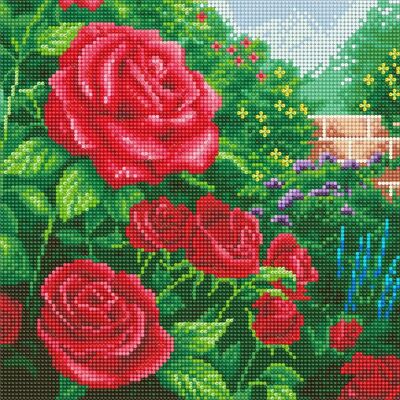 Craft Buddy Rose Rouge 30x30cm Kit d'Art Diamants - Peinture Diamants - Publicité Craft Buddy Rose Rouge 30x30cm Kit d'Art Diamants - Peinture Diamants - Publicité