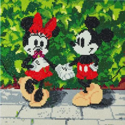 Craft Buddy Minnie Mickey Kristallkunst Set - 30x30cm Craft Buddy Minnie Mickey Kristallkunst Set - 30x30cm